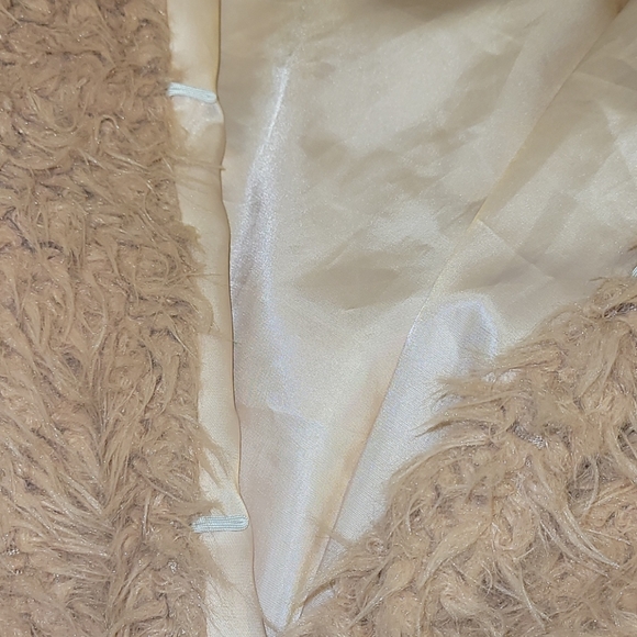 Teddy Bear Fur Jacket Size XL - Picture 9 of 12